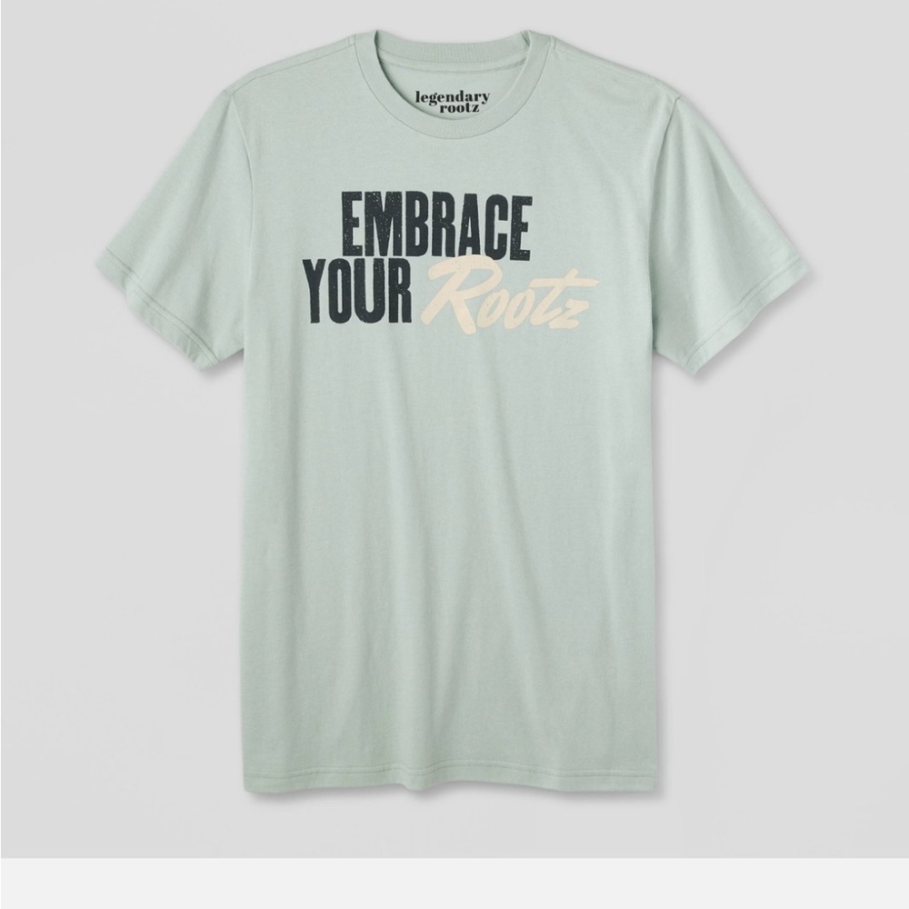 Black History Month Adult Embrace Your Rootz Graphic T-Shirt - Green new 🆕